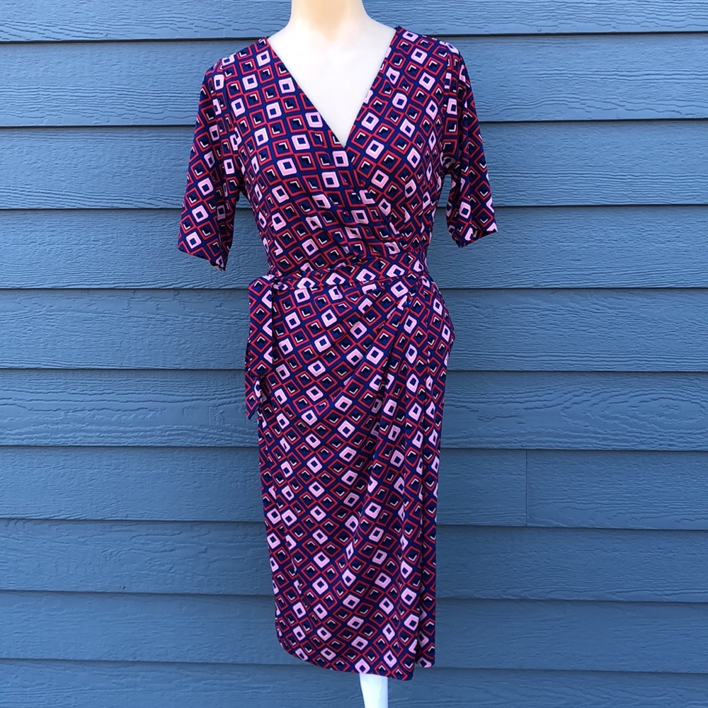 Motherhood Maternity Wrap Dress Size S